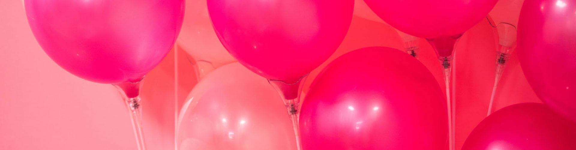 Luftballons pink